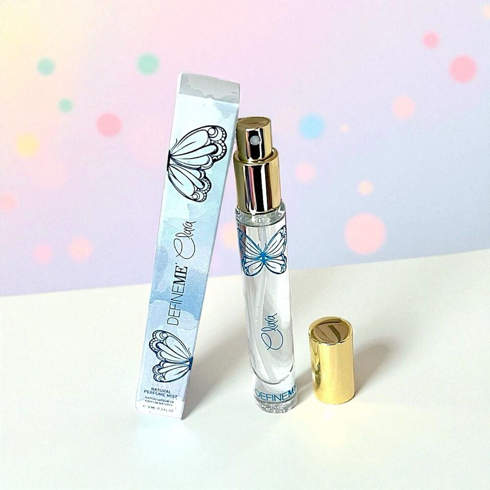 DEFINEME FRAGRANCE CLARA NATURAL PERFUME MIST TRAVEL SPRAY New In Box 0.3 fl Oz
